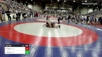 160 lbs Consi Of 8 #2 - Alejandro Otero, Georgia vs Logan Crisp, Guerrilla Wrestling Academy