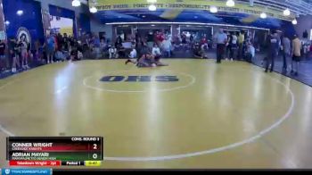 138 lbs Cons. Round 3 - Conner Wright, Creekside Knights vs Adrian Mayari, Mami Palmetto Senior High