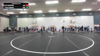 113 lbs Champ. Round 2 - Colt Buonviri, Middleton vs Cole Jensen, Rocky Mountain