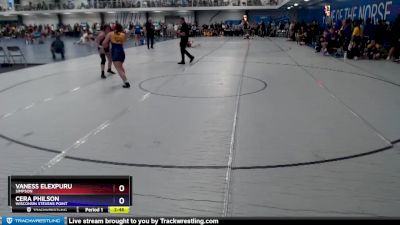 131 lbs Cons. Round 4 - Vaness Elexpuru, Simpson vs Cera Philson, Wisconsin Stevens Point