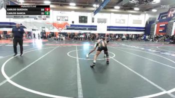 144 lbs Champ. Round 1 - Carlos Quezada, Corona vs Carlos Garcia, Cajon