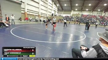 56 lbs 5th Place Match - Quentin Villarreal, Idaho vs Trent Sowsonicut, Utah