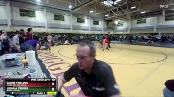 120 lbs Semifinal - Joshua Ternes, Beulah-Hazen vs Jacob Stirling, Camel Kids Wrestling