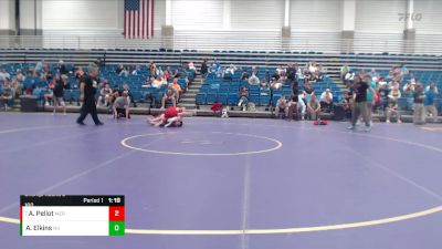 160 lbs Champ. Round 3 - Adrian Pellot, Merrillville vs Aidan Elkins, New Haven