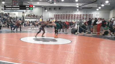 150 lbs Consi Of 4 - Ezekiel Cherival, Hampden Charter High vs Aaron Petschke, Southwick-Tolland