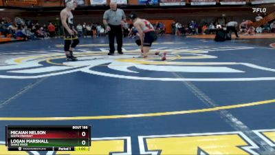 145 lbs Cons. Round 4 - Micaiah Nelson, South Fremont vs Logan Marshall, Snake River
