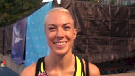 Kate Van Buskirk gets the "B" standard before her home crowd