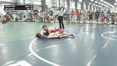 138 lbs Rr Rnd 2 - Vincent Finn, MICHIGAN MAFIA WC - HSB vs Jack Gilson, Carolina Mat Mavericks - HSB