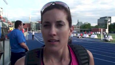 Sheila Reid tried to take the 800 as a workout to prepare for Nationals