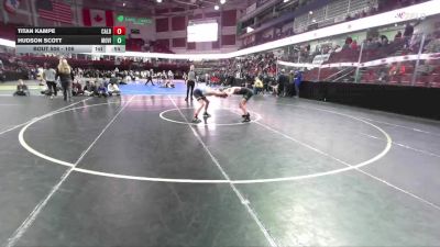 106 lbs Cons. Round 5 - Hudson Scott, Mountain View vs Titan Kampe, Caldwell