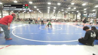 112 lbs Rr Rnd 3 - Kevin Kirk, CTWHALE Narwhal - MS vs Bridger Clemons, Peer Pressure Elite - MS