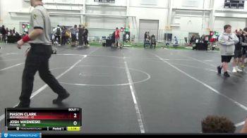 96 lbs Finals (2 Team) - Mason Clark, Neighborhood vs Josh Wasnieski, Phoenix