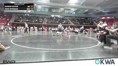 49 lbs Consi Of 8 #1 - Warren Walker, Raw Wrestling Club vs Pete Martin, Berryhill Wrestling Club