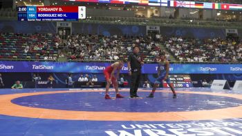 55 kg 1/4 Final - Danimir Yordanov, Bulgaria vs Haniel Rodriguez Nolaya, Venezuela