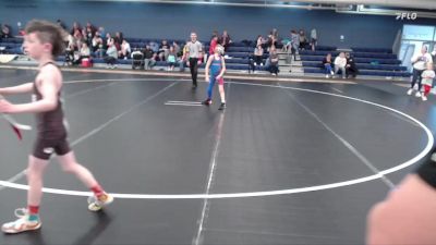 66-72 lbs Quarterfinal - Jack Crumley, WTW vs Klay Kosse, Blue Hill