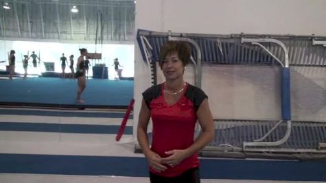 Mountain Climber Front Layout on Beam, part 1