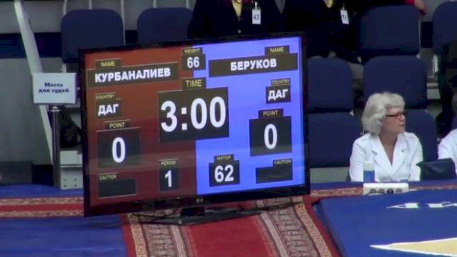66 lbs quarter-finals Magomed Kubanaliev vs. Amir Berukov