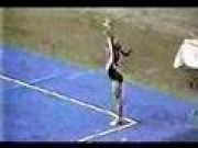 Shannon Miller at age 11 on floor