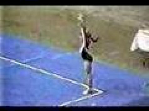Shannon Miller at age 11 on floor