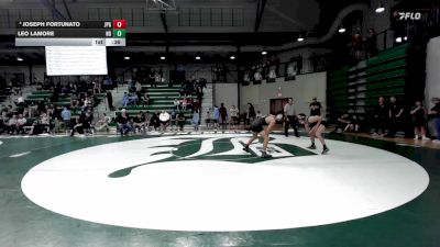 120 lbs Cons. Round 3 - Joseph Fortunato, St. John Paul The Great vs Leo Lamore, Notre Dame