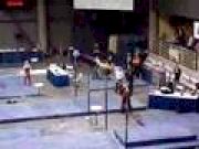 Horton on High Bar at Winter Cup 2007 1/1 Triple Back