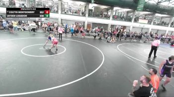 83-90 lbs Cons. Round 2 - Coltyn Montgomery, Zero Fox Wrestling vs Jayden Logsdon, Kewanee