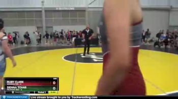 144 lbs Quarterfinals (8 Team) - Ruby Clark, Washington vs Sienna Tovar, Michigan Red