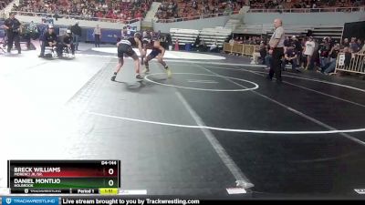 D4-144 lbs Semifinal - Breck Williams, Morenci Jr./Sr. vs Daniel Montijo, Holbrook