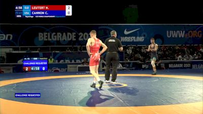 61 kg Repechage #2 - Nino Leutert, Sui vs Christopher Cannon, Usa