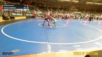 75 lbs Semifinal - Brooks Bialo, Bad Karma vs Rocco Knowles, Pride WC