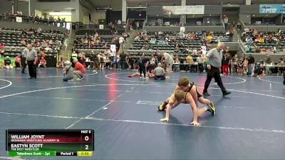 112 lbs Quarterfinal - Eastyn Scott, The Best Wrestler vs William Joynt, Ironhawk Wrestling Academy IA