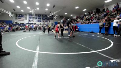 52-55 lbs Rr Rnd 4 - Matthias Jarvis, Team Nomad vs Titus Mullins, Redskins Wrestling Club