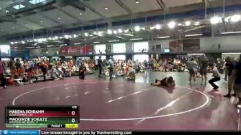 175 lbs Semis (4 Team) - Makena Schramm, Black Mambas vs Mackenzie Schultz, Assassins WC Black