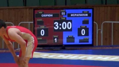 55 lbs quarter-finals Omak Syuryun vs. Nariman Israpilov