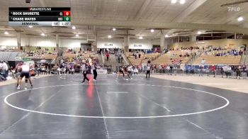 AA 190 lbs Semifinal - Chase Mayes, Nolensville High School vs Rock Shurette, Cleveland High School