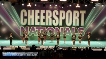 Kentucky Spirit Athletics - Code Black [2026 L4 Senior Coed - D2 - Small Day 1] 2026 CHEERSPORT National All Star Cheerleading Championship