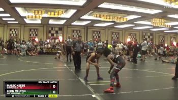 92 lbs Finals (8 Team) - Malec Ksebe, SVRWC Gold vs Leon Melton, Mat Assassins