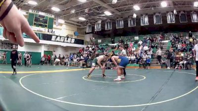 285 lbs Quarterfinal - Carter Baldwin, Whitmer vs Cliff Nicholson, Medina