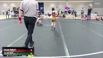 56 lbs Round 3 (6 Team) - Dylan Fridley, Midlothian Miners vs Caleb Reed, Team Donahoe - Green