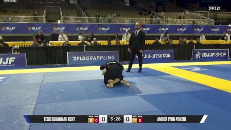 Amber Lynn Ponzio vs Tess Susannah Kent 2026 Pan Jiu Jitsu IBJJF Championship
