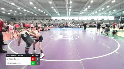 75 lbs Rr Rnd 7 - Austin Kosanko, All-American Wrestling Club vs Tyler Zabriskie, Iron Horse Wrestling Club