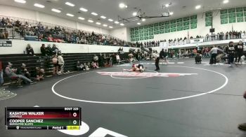 150 lbs Cons. Round 3 - Kashton Walker, Cokeville vs Cooper Sanchez, Burns/Pine Bluffs