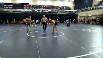 149 lbs Champ. Round 1 - Kyle Foerst, Cuesta College vs Jaden Ellis, Shasta College