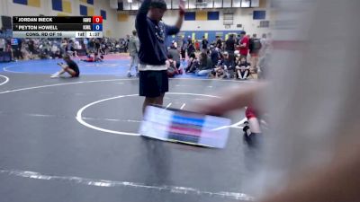 120 lbs Cons. Rd Of 16 - Jordan Ineck, Idaho Gold Wrestling Club vs Peyton Howell, Kuna Klub