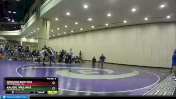 220 lbs Round 2 (10 Team) - Kaijehl Williams, Michigan Blue vs Antonio Bottiggi, 212 Wrestling