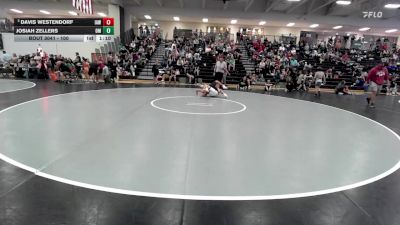 100 lbs Semifinal - Josiah Zellers, Open Mats vs Davis Westendorf, Immortal Athletics WC