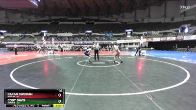 144 lbs Semis & Wb (16 Team) - Rakan Sweidan, Mclean vs Cody Davis, Skyline