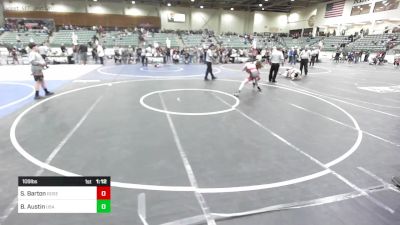 109 lbs Final - Samuel Barton, Roseburg Mat Club vs Baylon Austin, USA Gold