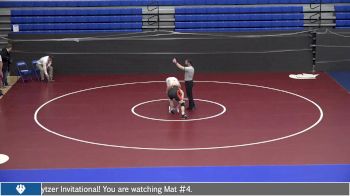 165 lbs Cons. Round 2 - Ethan Bliss, Elizabethtown College vs Landon Irvin, Ohio Northern University