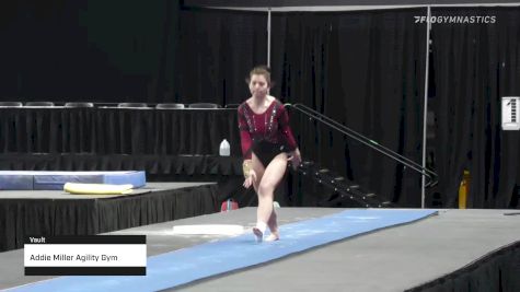 Addie Miller Agility Gym - Vault - 2022 Elevate the Stage Huntsville presented by SportsMED & Crestwood